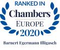 Ranked in Chambers Europe 2020